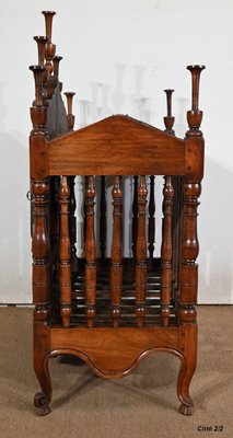 Antique Provencal Bread Cabinet in Walnut, 18th Century-RVK-1440560