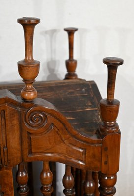 Antique Provencal Bread Cabinet in Walnut, 18th Century-RVK-1440560