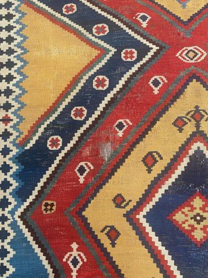 Antique Qashqai Kilim Rug-YMM-1153797