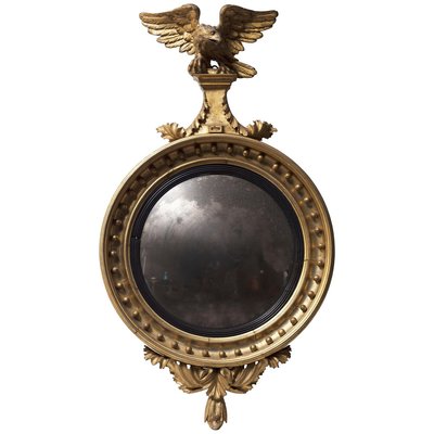 Antique Regency Wall Mirror, 1800s-ZCI-751825