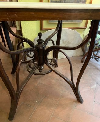 Antique Restaurant Table by Michael Thonet for Thonet-NUO-1348379