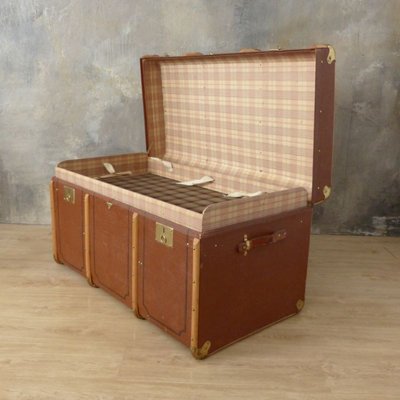 Antique Rice Trunk, 1900s-WK-1009556