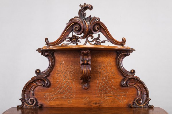 Antique Rococo Showcase, 1880s-ZZH-723640