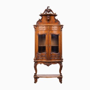 Antique Rococo Showcase, 1880s-ZZH-723640