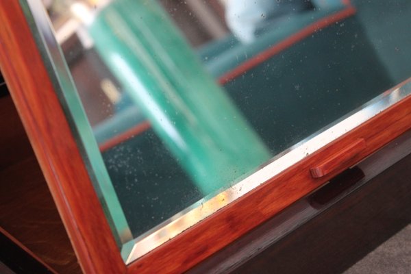 Antique Rosewood Box with Mirror-SEI-638718