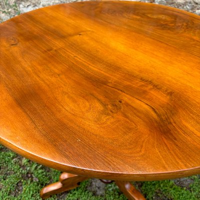 Antique Salon Table in Walnut, France, 19th Century-ALF-2033620