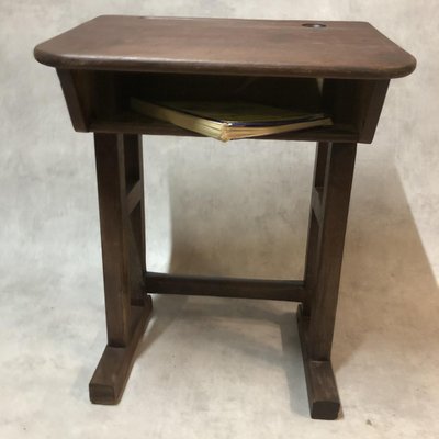 Antique School Desk, 1900s-SDV-676485