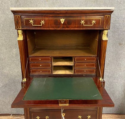 Antique Secretary in Mahogany, 1800-MWB-1769785