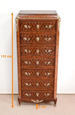 Antique Secretary in Precious Wood-RVK-1394788