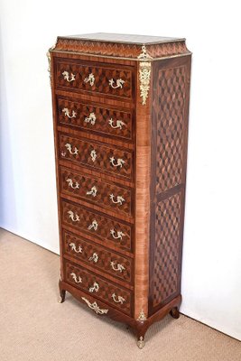 Antique Secretary in Precious Wood-RVK-1394788