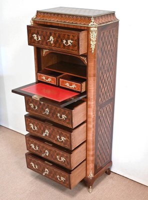 Antique Secretary in Precious Wood-RVK-1394788