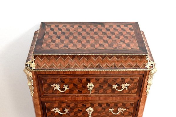 Antique Secretary in Precious Wood-RVK-1394788