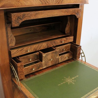 Antique Secretary in Walnut-RVK-1093666