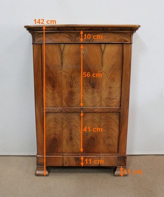 Antique Secretary in Walnut-RVK-1093666