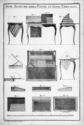 Antique Secretary in Wood, 1800s-ZLE-1725553