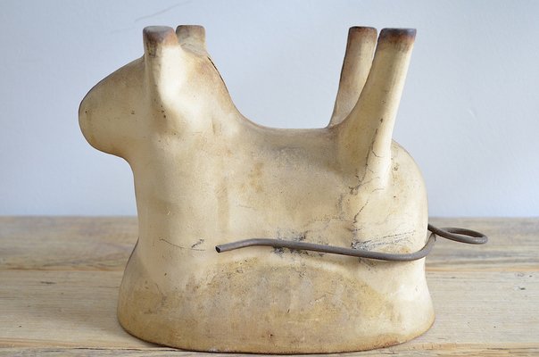 Antique Sheep Baking Form, 1850s-OV-1755756