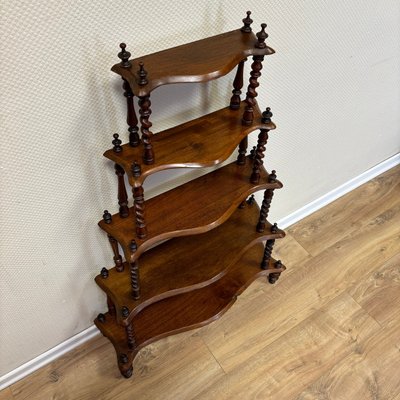 Antique Shelf in Walnut, England-ALF-2033490