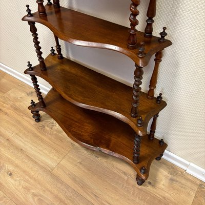 Antique Shelf in Walnut, England-ALF-2033490