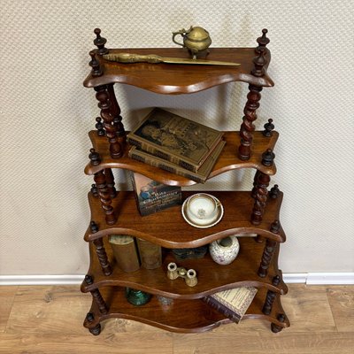 Antique Shelf in Walnut, England-ALF-2033490