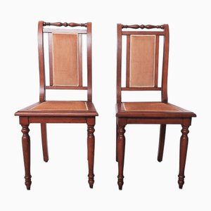 Antique Side Chairs, 1900-1920, Set of 2-WK-2022940