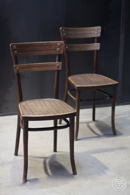 Antique Side Chairs by Michael Thonet, Set of 2-LA-825948