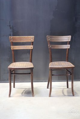 Antique Side Chairs by Michael Thonet, Set of 2-LA-825948