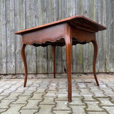 Antique Side Table in Cherry & Oak, France-ALF-2033625