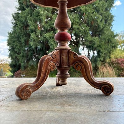 Antique Side Table in Rosewood & Inlay-ALF-2033482