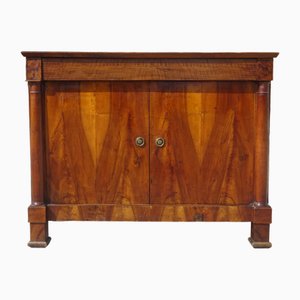 Antique Sideboard with Diamond-Shaped Wood Marquetry Top-ABK-2032053