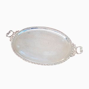 Antique Silver Metal Tray-SYQ-2042823