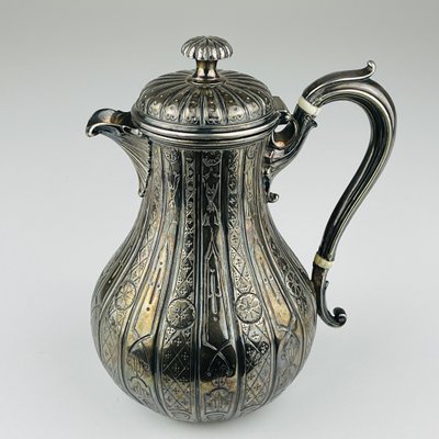 Antique Silver Plated Creamer by Elkington & Co, 1880s-WQC-2020047