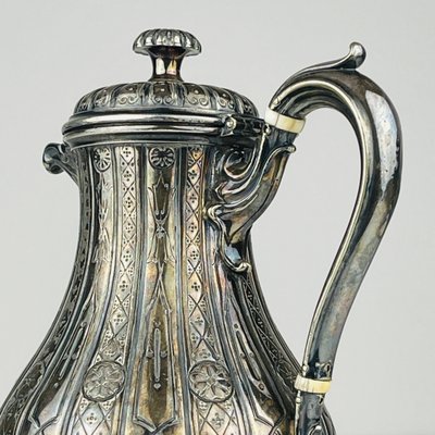 Antique Silver Plated Creamer by Elkington & Co, 1880s-WQC-2020047