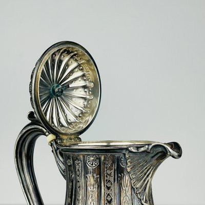 Antique Silver Plated Creamer by Elkington & Co, 1880s-WQC-2020047