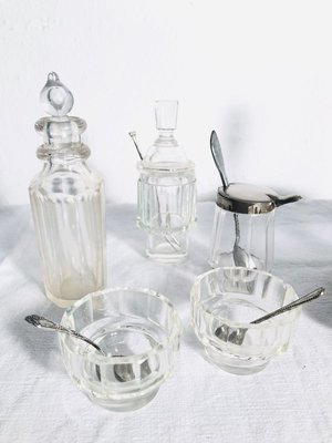 Antique Silver-Plated Table Service Set, 1900s, Set of 8-RZY-715070