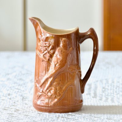 Antique Slip Pitcher with Birds, 1880-SHG-2027161