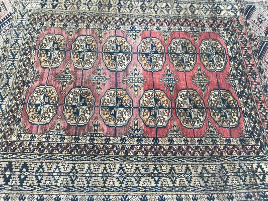 Antique Small Boukhara Turkmen Rug-YMM-1061908