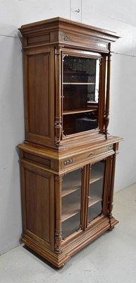 Antique Solid Walnut Breakfast Buffet, 1900s-RVK-625644