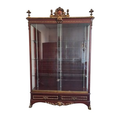 Antique Spanish Cabinet in Mahogany, 19th Century-TCS-1769140