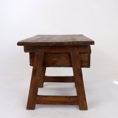 Antique Spanish Side Table in Chestnut-NYF-2018980