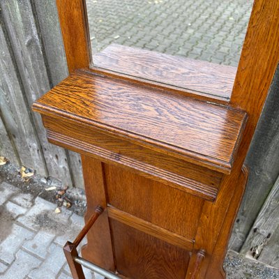 Antique Standing Coat Rack in Oak, 1900s-ALF-2033624