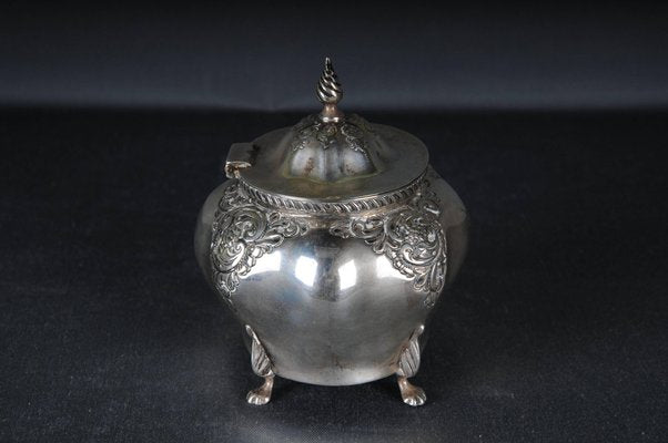 Antique Sterling Silver Sugar Bowl, England-FLW-1822440