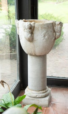 Antique Stone Font from Istria-FDW-2033153