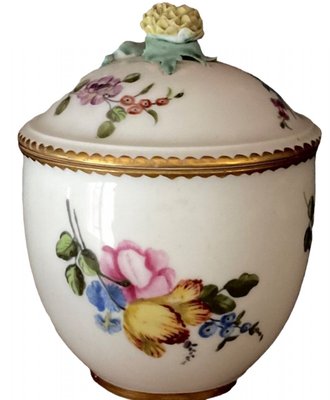 Antique Sugar Bowl in Porcelain from Sevres, 1766-OZS-1344477