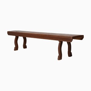 Antique Swedish Country House Bench in Pine-MJF-1371275