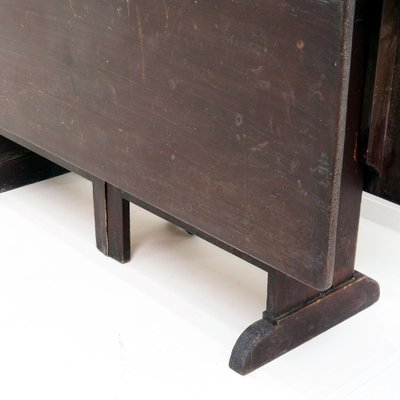 Antique Swedish Drop Leaf Console Table, 1890s-SV-1741815