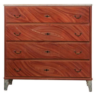 Antique Swedish Gustavian Country Chest of Drawers-MJF-1291496