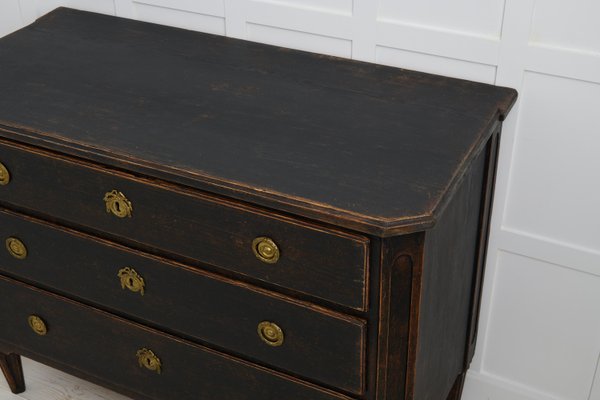 Antique Swedish Gustavian Style Chest of Drawers with Original Hardware-MJF-2034313