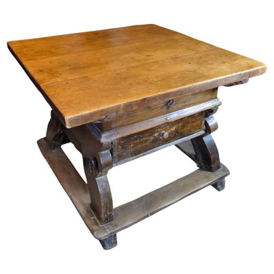 Antique Swiss Cheeseboard in Oak, 1720s-UY-1723442