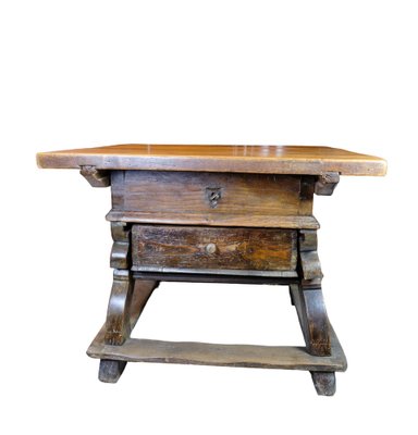 Antique Swiss Cheeseboard in Oak, 1720s-UY-1723442