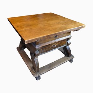 Antique Swiss Cheeseboard in Oak, 1720s-UY-1723442